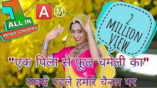 2017 new song "एक पिला सा फूल चमेली का" with ALL IN ONE CHANNEL