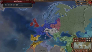 Europa Universalis IV Regions are Countries: 1444 - 1821 AD Timelapse