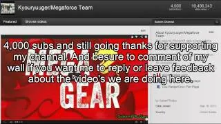 4,000 Megaforce Subscriber Video- Thanks Guys