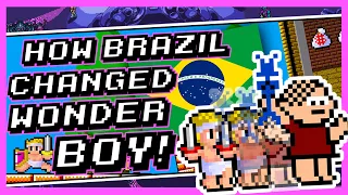 How The Wonderboy Games Were Changed in Brazil - St1ka's Retro Corner