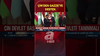 Çin'den Gazze'ye destek: Filistin devleti tanınmalı | A Haber