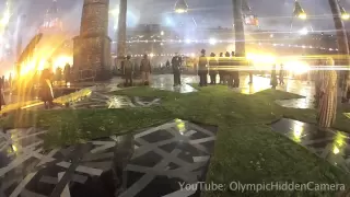 Olympic Opening Ceremony Hidden Camera - With Performers In Ear Monitor - Full Video