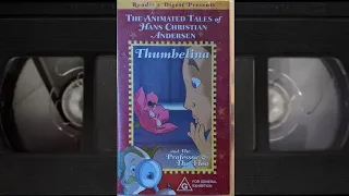 The Animated Tales Of Hans Christian Anderson Thumbelina And The Professor & The Flea