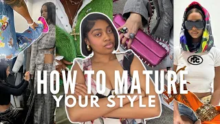 HOW TO MATURE YOUR STYLE | STYLING TIPS, FASHION HACKS, DIFFERENT FASHION BRANDS