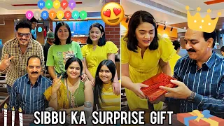 Papa ke Birthday pe Sibbu ne Surprise Gift 🎁 dediya 😍