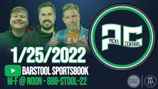 Barstool Sports Picks Central with Brandon Walker || Tuesday, January 25th, 2022