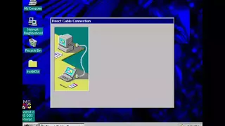 A blank BSOD in Windows 95
