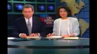 CBS Evening News With Dan Rather & Connie Chung Open February 28, 1994