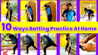 How To BATTING PRACTICE At Home ALONE !!
