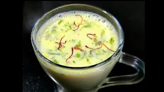 [5 Min] Winter Recipe Kesar Milk #shorts #easy