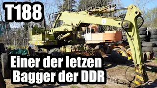 T188 Bagger / Kran Vorstellung und Motor Start