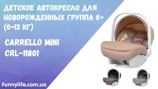 Детское автокресло (автолюлька) для новорожденных Carrello Mini CRL-11801