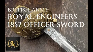 British Army Victorian Royal Engineers Officers' Swords
