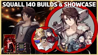 WOTV - FFVIII Squall 140 builds, review & showcase & SeeD of Destiny VC
