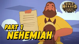 Nehemiah Rebuilds the Walls of Jerusalem – Pt. 1 |Animated Bible Story |Bible Heroes of Faith [Ep.7]