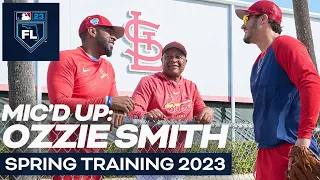 Mic'd Up: Ozzie Smith | Spring Training 2023 | St. Louis Cardinals