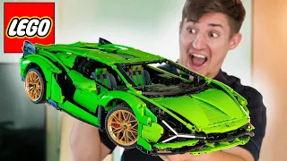 Я сделал Ламборгини из ЛЕГО | обзор LEGO Lamborghini Sian