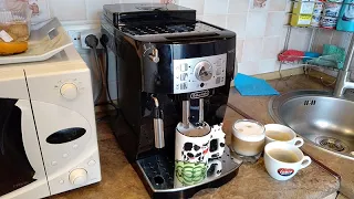 Coffee machine DeLonghi Magnifica S ECAM 22.114.B. Honest review from the owner.