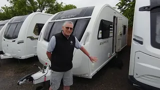 Mark is out showcasing a lovely pre-loved Swift Sprite Major 4EB 2017 model, brilliant caravan!