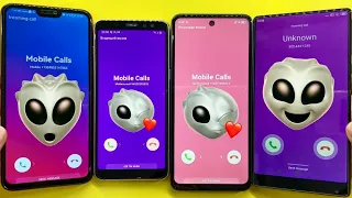 Crazy Green Dancing Aliens/ Crazy Fake, Real Mobile Calls Honor 8X, Galaxy A8, TECNO BG6, Xiaomi Mix