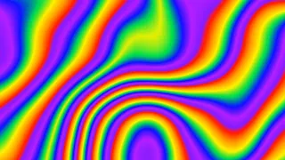 Neon Rainbow Patterns 7 | Psychedelic Background Video Loop [1 Hour, 4K]