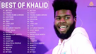 K H A L I D - Greatest Hits 2021 | TOP 100 Songs of the Weeks 2021 - Best Playlist Full Album