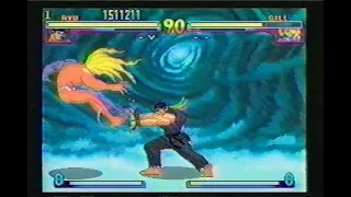 Street Fighter III: New Generation - (Ryu) Final Boss battle vs.Gill & finale