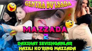 DAXSHAT SEVISHGANLAR 😍  HAZILI KO'RING MAZZADA 💯👀 BUNAQAISI XALI BO'LMAGAN 😱