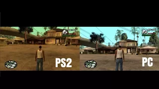 GTA San Andreas PC VS PS2 Atmosphere