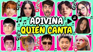 Adivina QUIÉN CANTA 🙋‍♀️🎶 Fede Vigevani, Daniela Bustillos, Peso Pluma, Kim laioza, Karol G, Soy Pau