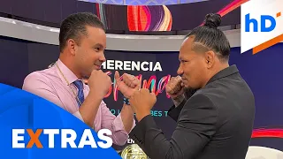 'Mr. Tiempo' se convierte en boxeador con ayuda de Luis 'Baboon' Palomino | hoyDía | Telemundo
