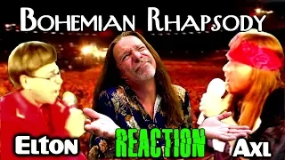 Vocal Coach Reacts to Elton John | Axl Rose | Queen | Bohemian Rhapsody | Live | Ken Tamplin