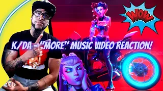 K/DA - MORE ft. Madison Beer (G)I-DLE Lexie Liu Jaira Burns Seraphine Official Music Video REACTION