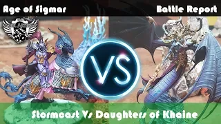 Age of Sigmar Battle Report Daughters Of Khaine Vs Stormcast Eternals