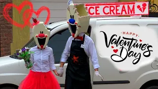 Ice Scream  ❤ Valentine's Day История любви Мороженщика в Реальной жизни! Ice Scream in Real Life!