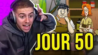 J'AI SURVÉCU PLUS DE 50 JOURS À L'APOCALYPSE MAIS ... ?! (60 Secondes!)