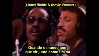 We Are The World - USA For Africa (Legendado) com nome dos cantores