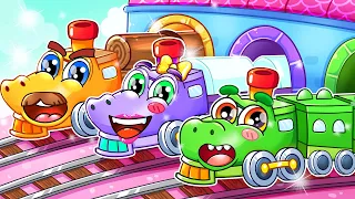 Super Train Song🚂Train Choo Choo Song 🚌🚑+ More Nursery Rhymes by Cars & Play