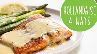 Hollandaise 4 Ways | Eggs Benedict, Steak, Salmon, Broccoli