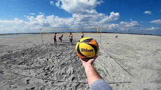 Волейбол от первого лица 🇷🇺 | BEACH VOLLEYBALL FIRST PERSON | DESERT GAME | 128 episode