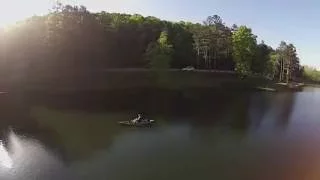 Lake Hope State Park Filmed From JasGad 550 Drone