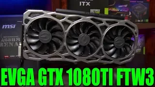 EVGA GeForce GTX 1080 TI FTW3 iCX | Hashrate | Overclock | Temps | Fan Noise