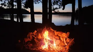 Cassels Lake, Temagami              White Bear Forest Hiking Trails 👣 Solo Kayak Camping 🏕 2 Nights