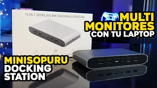 Un DOCKING USB con APU INTEGRADO y aparte CHINADERA ? - Minisopuru DS808 - DrogaDigital