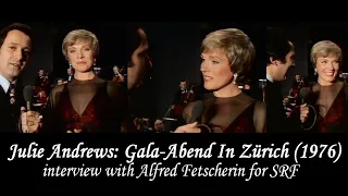 Interview with Julie Andrews in Zürich (1976)