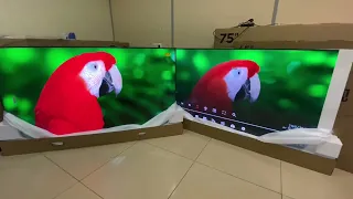 Сравниваем телевизор Xiaomi Mi TV 6 65” Extreme Edition QLED и Mi TV ES Pro 65 LED 2022