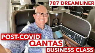 QANTAS  Boeing 787-9 Dreamliner Business Class Review - Sydney to Dallas Fort Worth