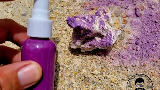 HOW TO!! ARK Colorant Spray for Reef Rock and Aquascaping- Color Your Own Rock!