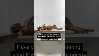 😯Reminding of the Time When Kim has Taken a Photoshoot and Showed her Vagina...🔥