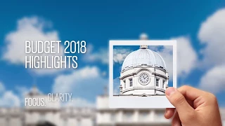 KPMG Budget 2018 Highlights